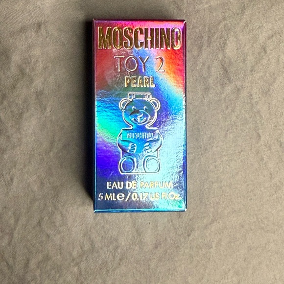 Moschino Other - Moschino Iridescent Multicolor Packaging